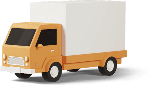 Truck representing freight partners